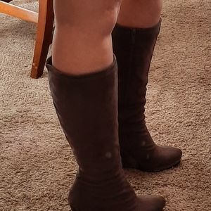 Impo stretch Suede mid boots